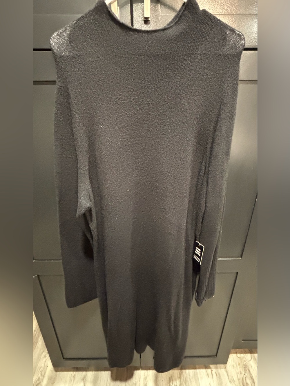 Express Black Sweater Dress
